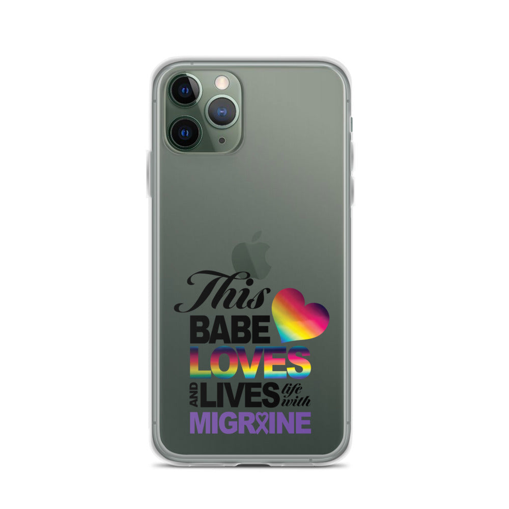 This Babe Loves & Lives iPhone Case - Achy Smile Shop