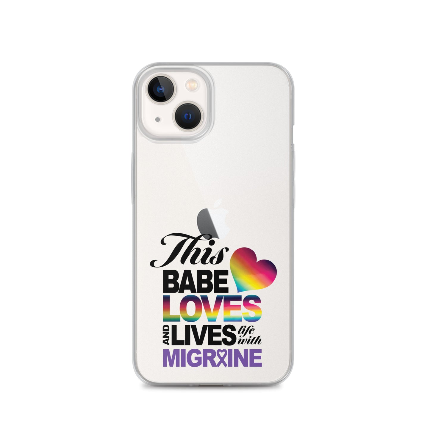 This Babe Loves & Lives iPhone Case