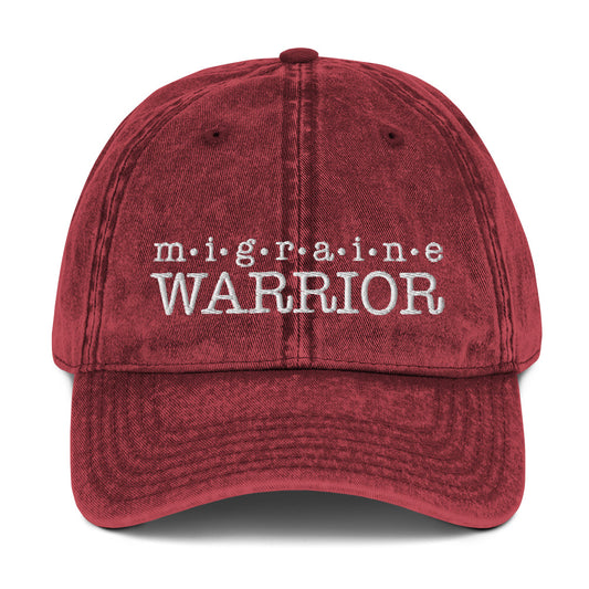 Migraine Warrior Hat - Denim - Achy Smile Shop