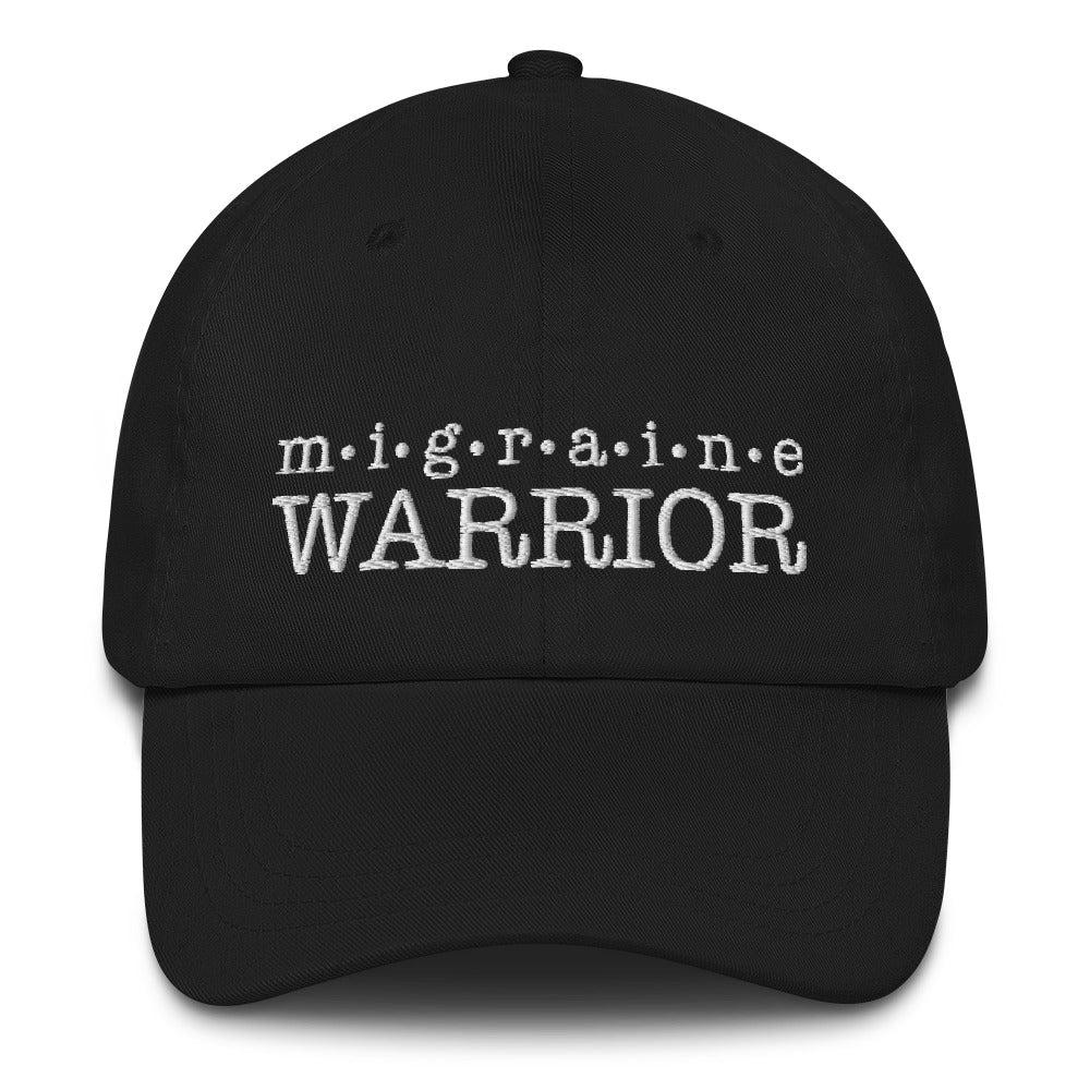 Migraine Warrior Hat - Black or Camo - Achy Smile Shop