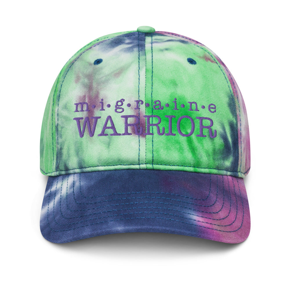 Migraine Warrior Hat - Tie Dye - Achy Smile Shop
