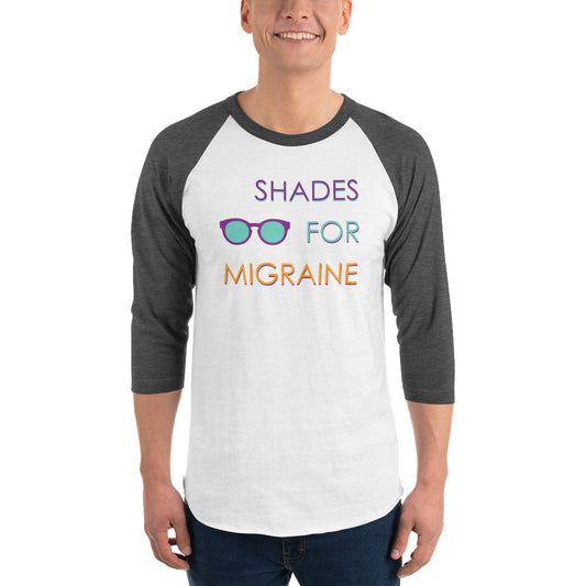 Shades for Migraine Baseball Raglan