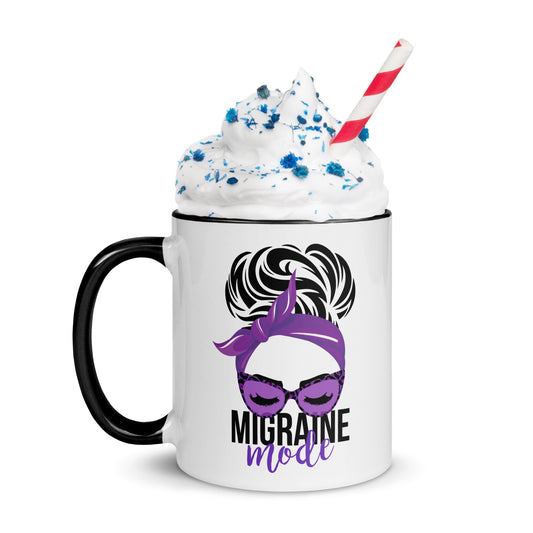 Migraine Mode Mug with Color Inside
